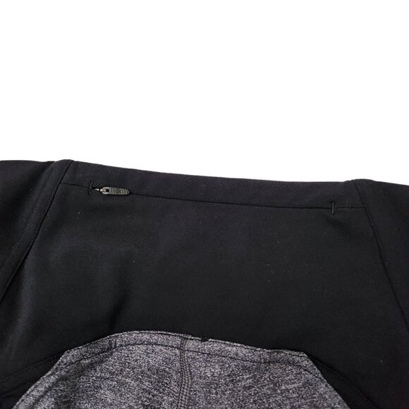 Lululemon Womens On Your Mark Crop Leggings 4 Heathered Gray Black Athleisure - Picture 8 of 14